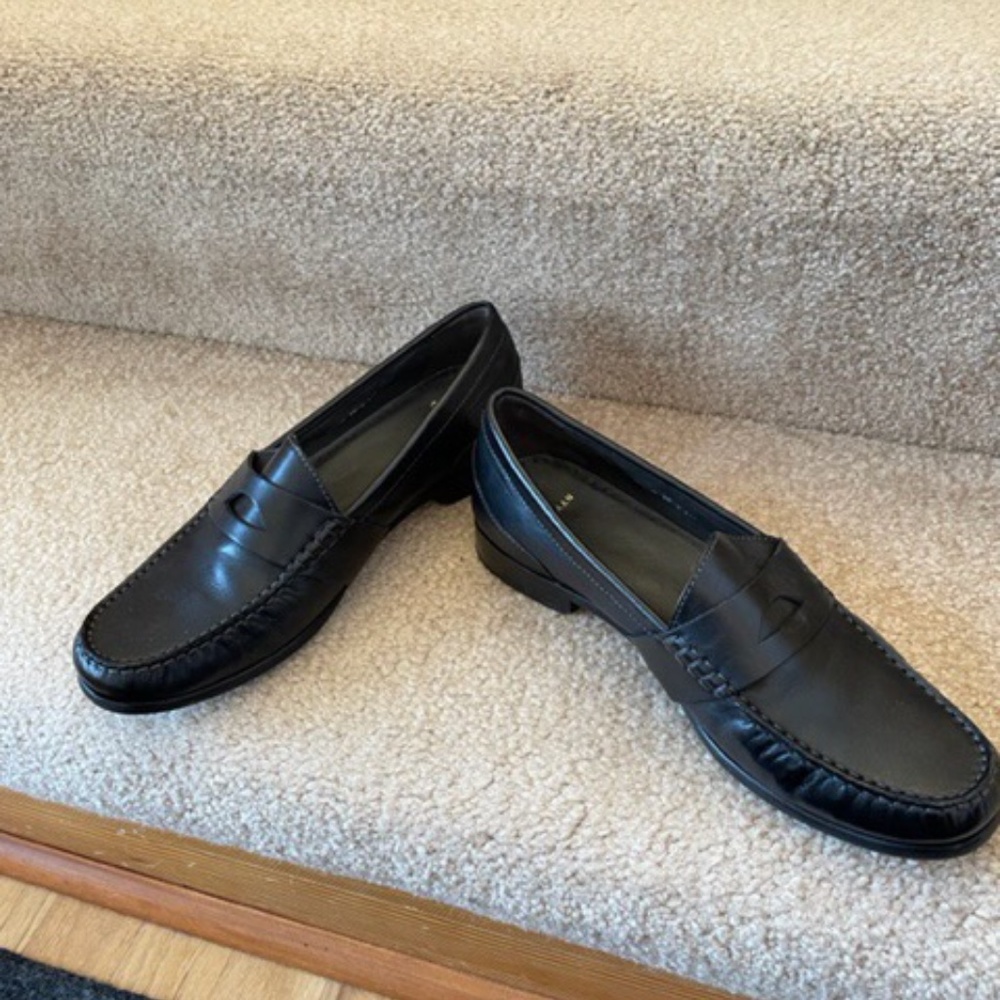 Cole Haan black loafers
